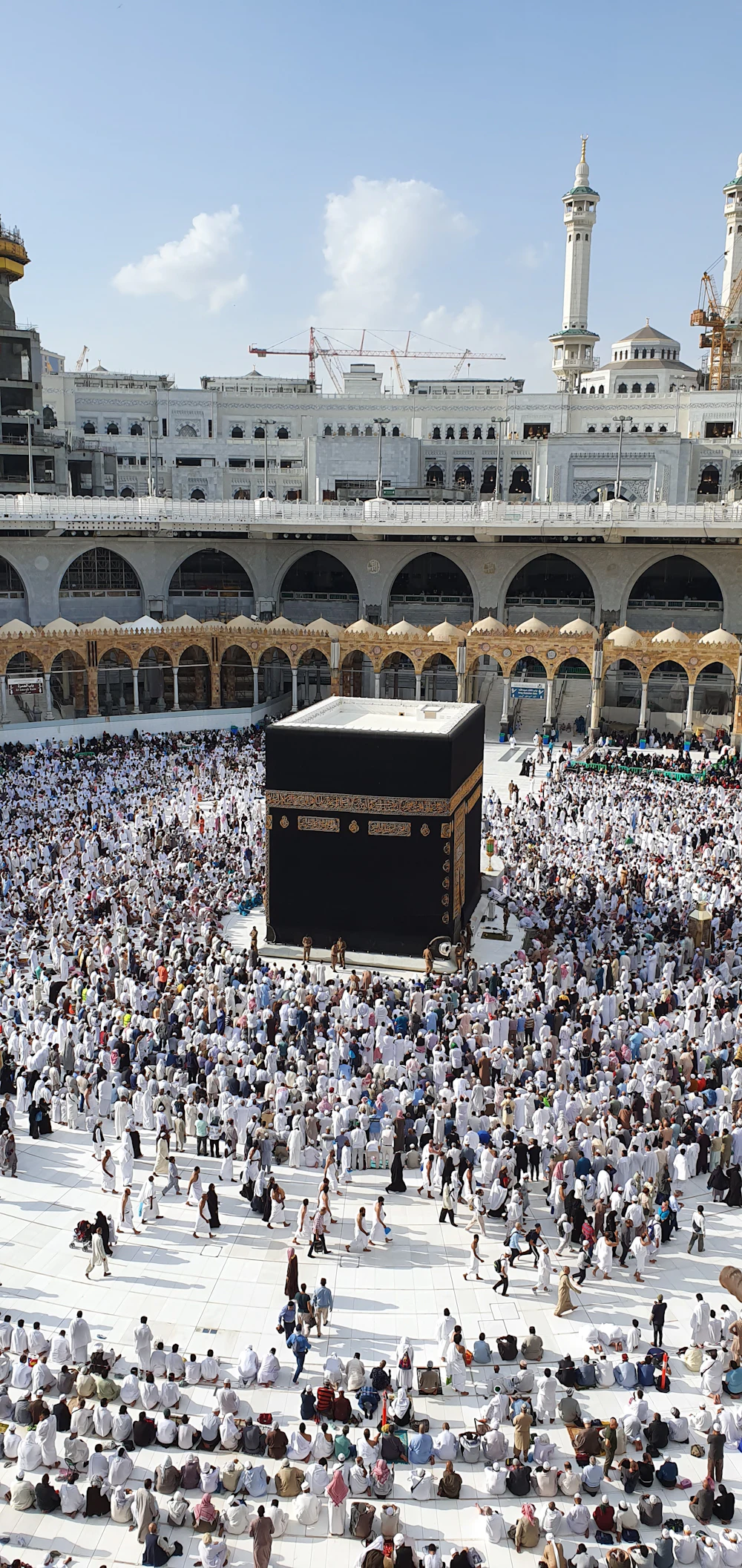 The Makkah Clock Tower above Masjid al-Haram